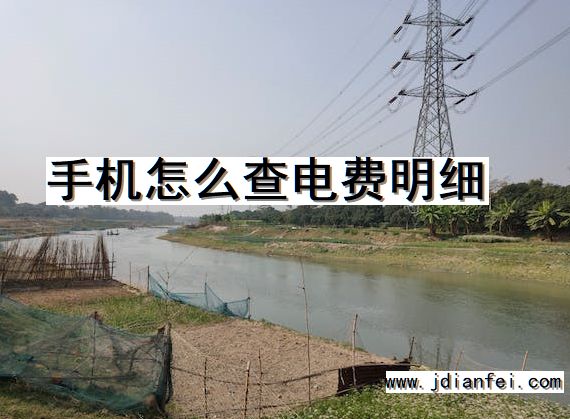 手机怎么查电费明细
