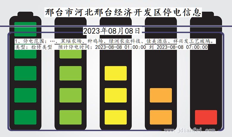 邢台河北邢台经济开发停电通知 河北省邢台河北邢台经济开发停电通知