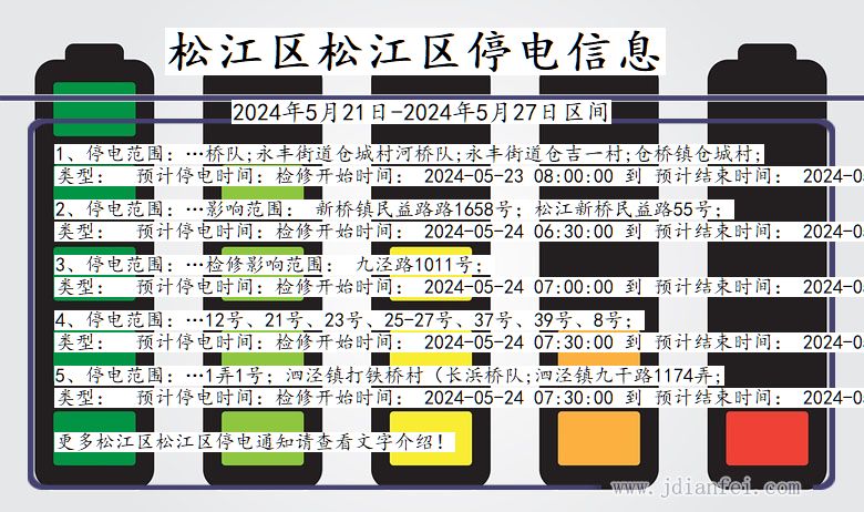 松江区松江停电通知 上海市松江区松江停电通知