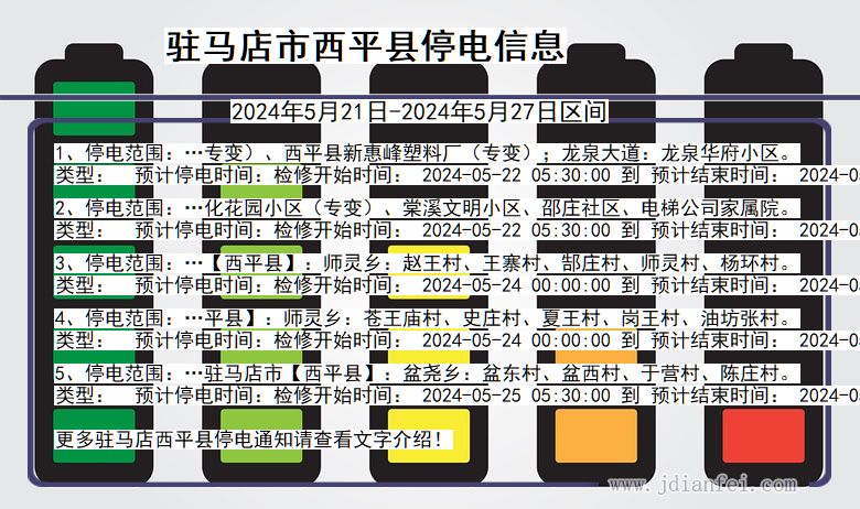 驻马店西平停电通知 河南省驻马店西平停电通知