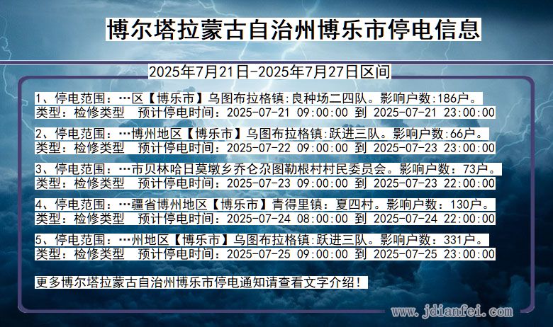 博尔塔拉蒙古自治州博乐停电通知 新疆维吾尔自治区博尔塔拉蒙古自治州博乐停电通知