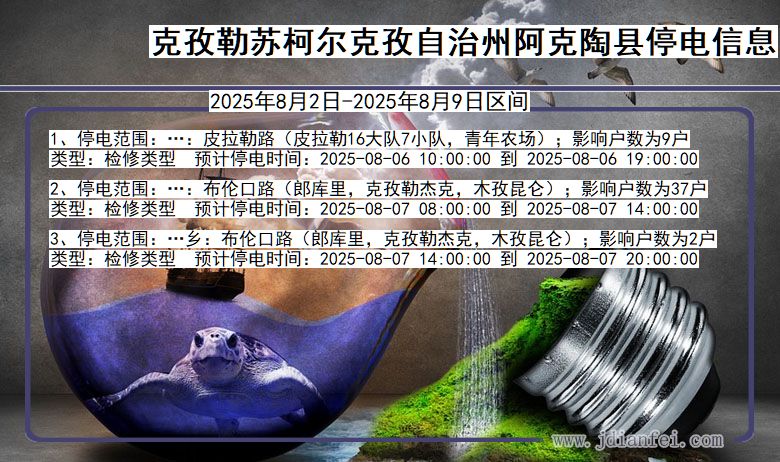 克孜勒苏柯尔克孜自治州阿克陶停电通知 新疆维吾尔自治区克孜勒苏柯尔克孜自治州阿克陶停电通知