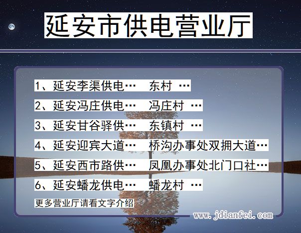 陕西省延安市供电营业厅