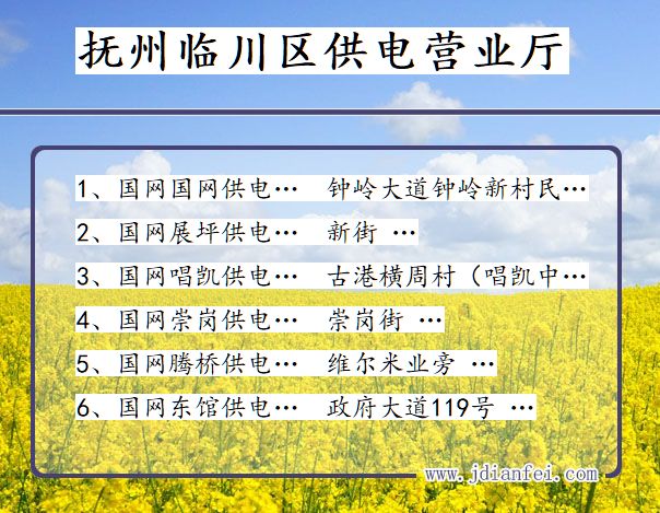 江西省抚州市临川区供电营业厅