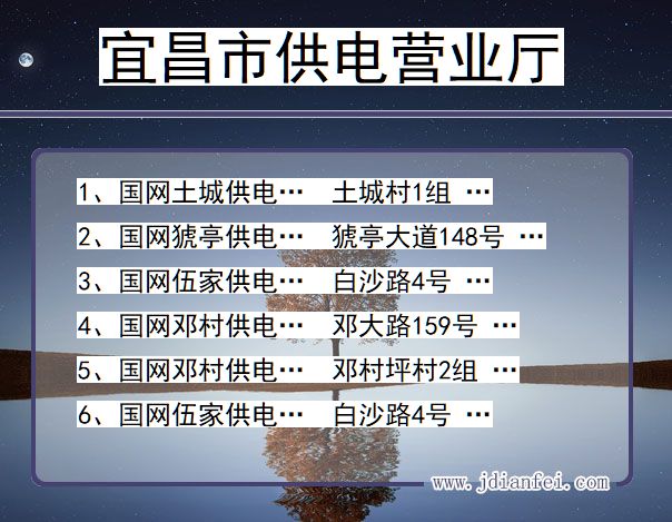 湖北省宜昌市供电营业厅